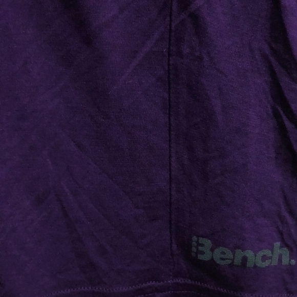 Bench amplize Activewear short sleeve t-shirt color purple size medium - Picture 6 of 6